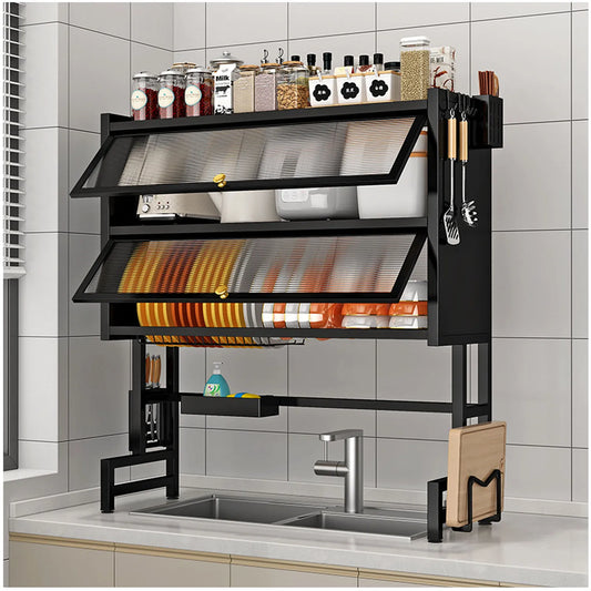 Olvídate del desorden en tu Cocina Con nuestro Escurridor Multiusos